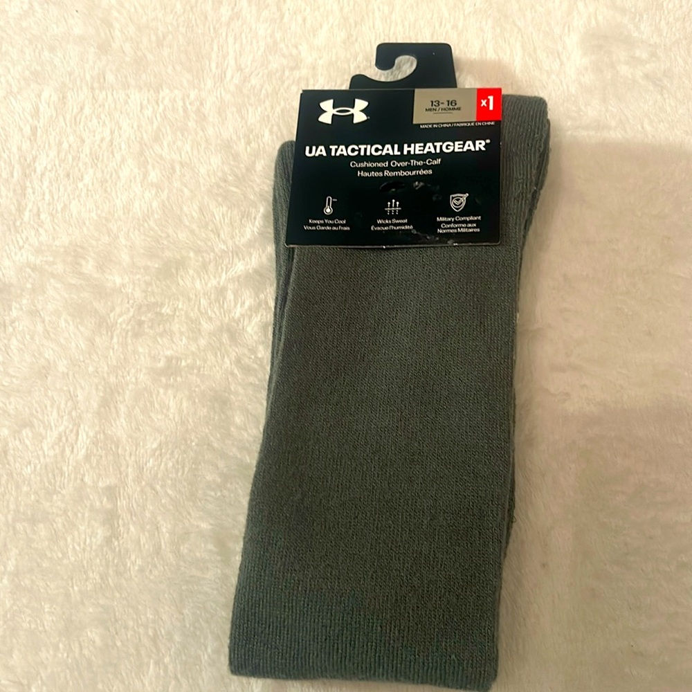 New Men’s Under Armour 1-Pair Socks Size 13-16